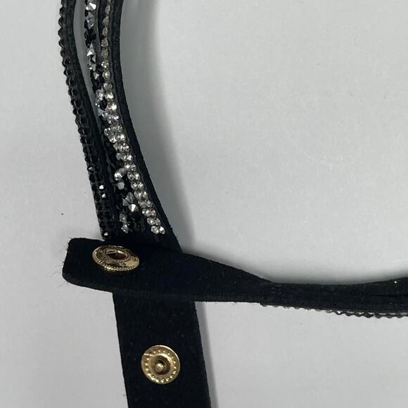 wrap bracelet black suede gray white boho bohemian versatile trendy jewelry - Picture 10 of 13